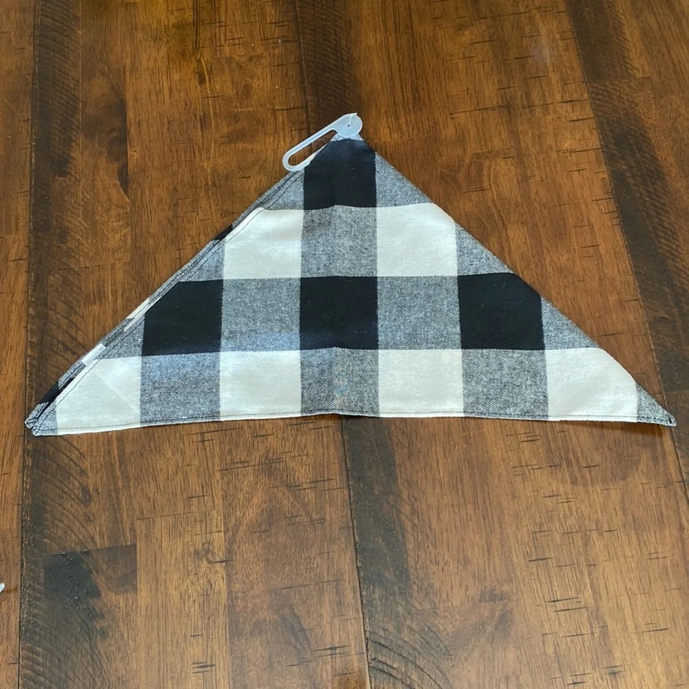 Patterned Flannel Bandana for Pets